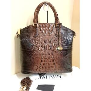 Brahmin Large Duxbury in HTF Brunello